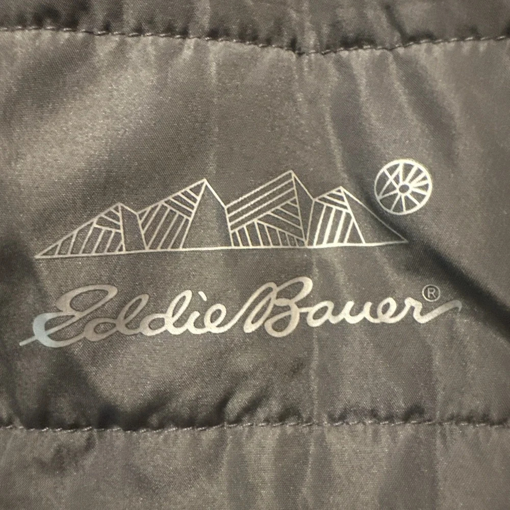 Eddie Bauer Jacket Kids XS-5/6 Puffer Quilted Full Zip Lightweight Outdoor Coat